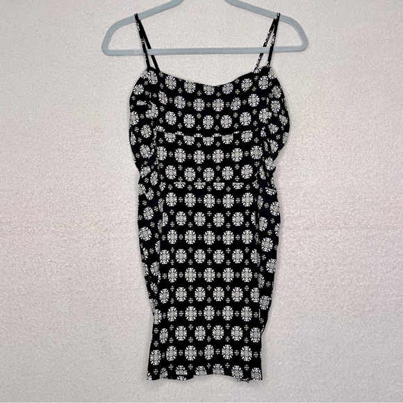 Free People Bodycon Tank Mini Dress-Women’s L-Black-Summer-Spring-Sun-Casual-NEW - Picture 1 of 9